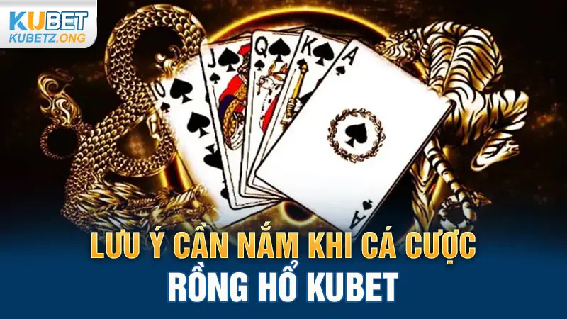 Lưu ý cần nắm khi cá cược Rồng Hổ Kubet