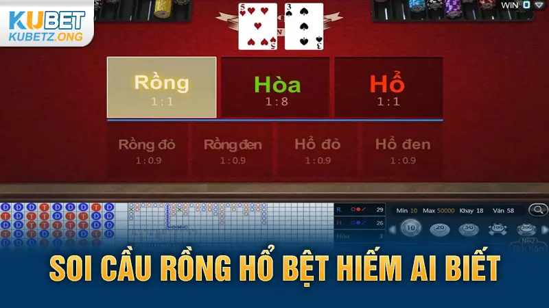 Soi cầu Rồng Hổ bệt hiếm ai biết